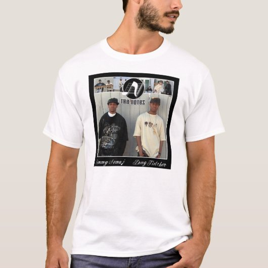 De nota's - de Uitrusting van de pers T-shirt (Voorkant)