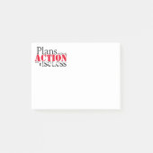 De Nota's van de Actie van het plan Post-it Post-it® Notes (Voorkant)