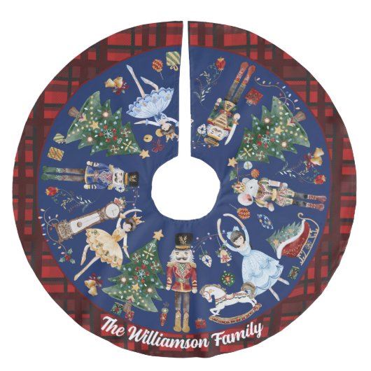 De Notenkraker Kerst Ballet  Waterverf Kerstboom Rok (Voorkant)