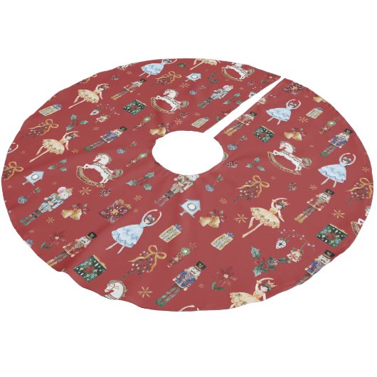 De Notenkraker Kerst Ballet  Waterverf Kerstboom Rok (Gekanteld)