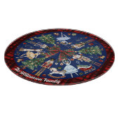 De Notenkraker Kerst Ballet  Waterverf Snijplank (Hoek)