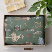 De Notenkraker Kerst Ballet  Waterverf Tissuepapier (Geschenk)