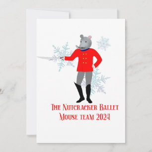De Notenkraker - Muis Team 2024 Kaart