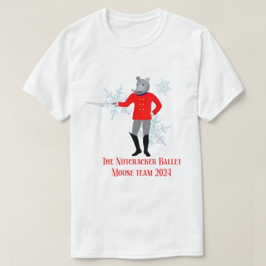 De Notenkraker - Muisteam 2024 T-shirt (Design voorkant)