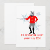 De Notenkraker - Muizen Team 2024 Kaart (Voorkant / Achterkant)