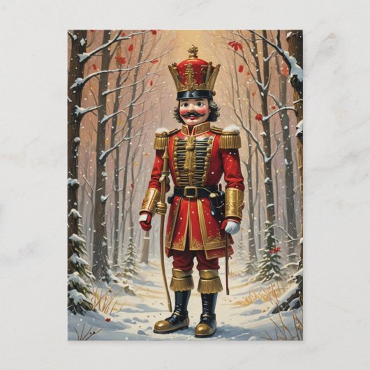 De Notenkraker, Winter Briefkaart (Voorkant)