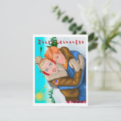 De nous à vous Carte de voeux de Noël (Debout devant)