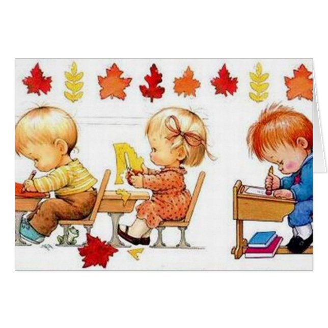 De nouveau à l'école - (Devant horizontal)