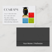 De nouveau au carte de visite d'école (Devant / Derrière)