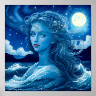 🌌 de nuit étoilée - affiche d'Imaginaire de la dé