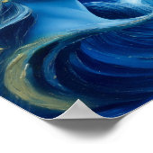 🌌 de nuit étoilée - affiche d'Imaginaire de la dé (Coin)