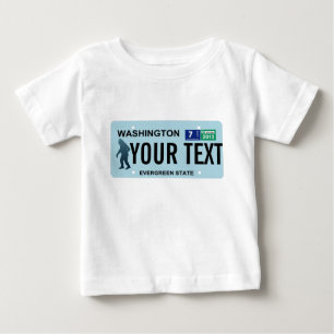 De Nummerplaat van Washington Sasquatch