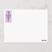 DE NUN'S KOMEN NOG EENS. BRIEFKAART (Achterkant)