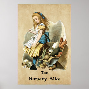 De Nursery Alice, Alice's Avonturen in Wonderland Poster