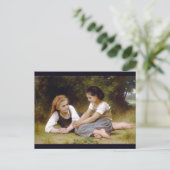De Nut Gatherers van W.A. Bouguereau Briefkaart (Staand voorkant)