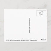 De Nut Gatherers van W.A. Bouguereau Briefkaart (Achterkant)