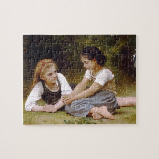 De Nut Gatherers van W.A. Bouguereau Legpuzzel (Horizontaal)