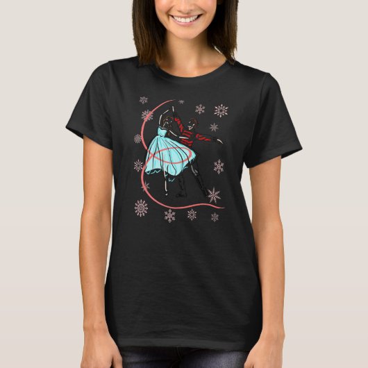 De Nutcracker Ballet Clara danst met Nutcracke T-shirt (Voorkant)