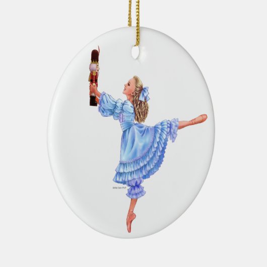 De Nutcracker Ballet Keepomwille Ornament met Clar (Rechts)