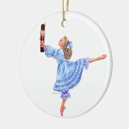 De Nutcracker Ballet Keepomwille Ornament met Clar (Links)