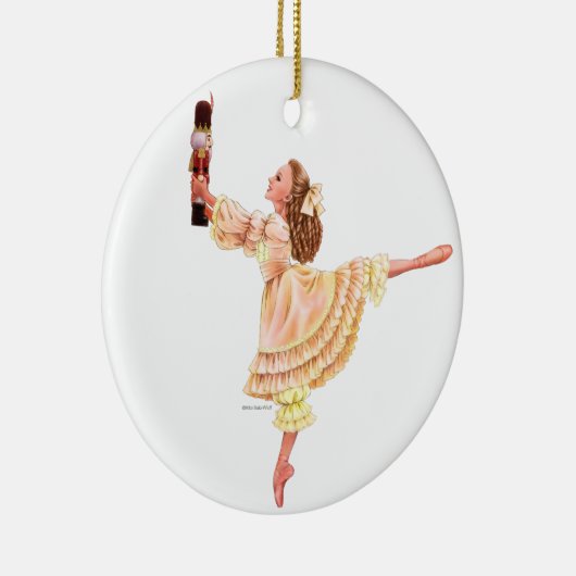 De Nutcracker Ballet Keepomwille Ornament met Clar (Rechts)
