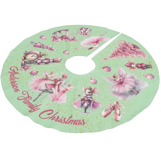 De Nutcracker Ballet Kerstboom Rok (Gekanteld)