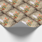 De Nutcracker Clara Act I kerstavond Cadeaupapier (Hoek)