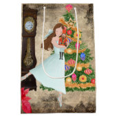 De Nutcracker Clara Act I kerstavond Medium Cadeauzakje (Achterkant)