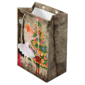 De Nutcracker Clara Act I kerstavond Medium Cadeauzakje (Achterkant Gekanteld)
