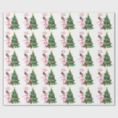 De Nutcracker Clara en de Nutcracker Kerstmis Cadeaupapier (Vlak)