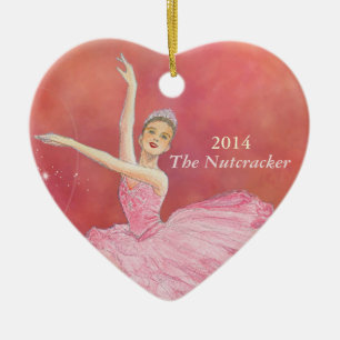 De Nutcracker Herdenkingsornament Heart Ornament