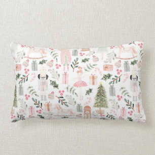 De Nutcracker Holiday Waterverf Kussen