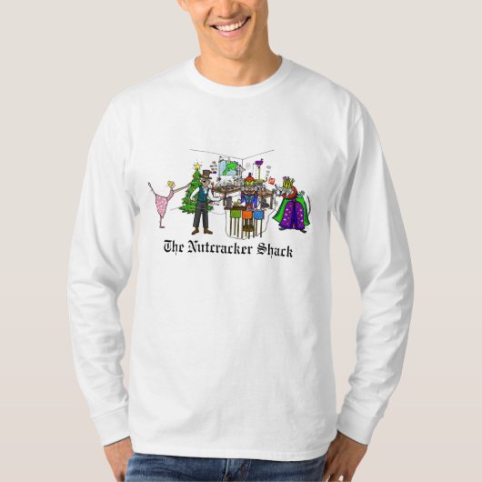 De Nutcracker Shack Ham Radio T-Shirt (Voorkant)