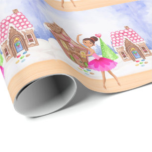 De Nutcracker Sugar Plum Fairy Ballet Kerstmis Cadeaupapier
