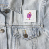 De Nutcracker Sugar Plum Fairy Button (In situ)