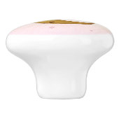 De Nutcracker Suite-Bunny op de moon keramische kn Keramische Knop (Zijkant)