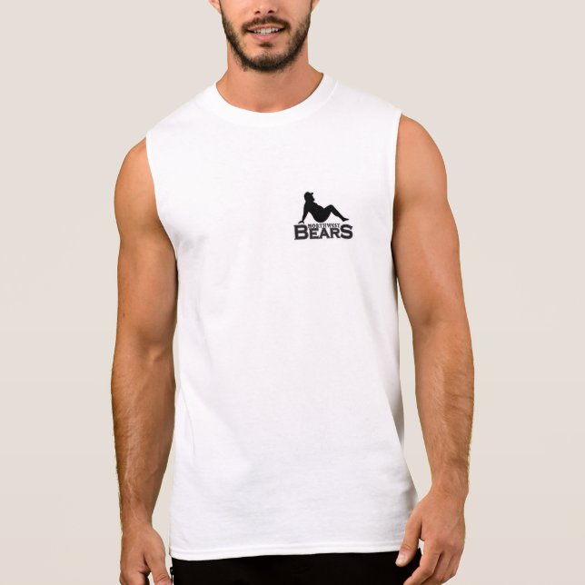 De NWBears de boue d'aileron T-shirt sans manche (Devant)