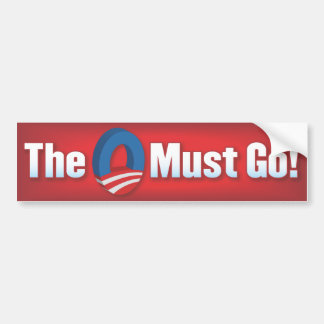 De O moet weg! Bumpersticker