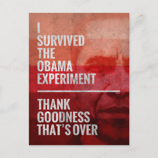 De Obama-experiment Briefkaart