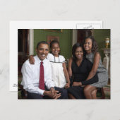 De Obamas Briefkaart (Voorkant / Achterkant)