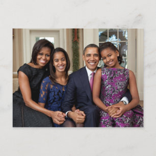 De Obamas Briefkaart