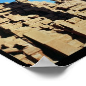 De obelisken van Tuthmosis I en Hatshepsut Poster (Hoek)