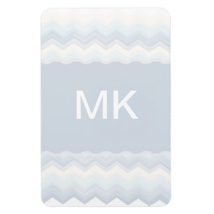 De oceaan Chevron van de Waterverf van Schaduwen Magneet