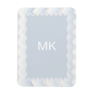 De oceaan Chevron van de Waterverf van Schaduwen Magneet