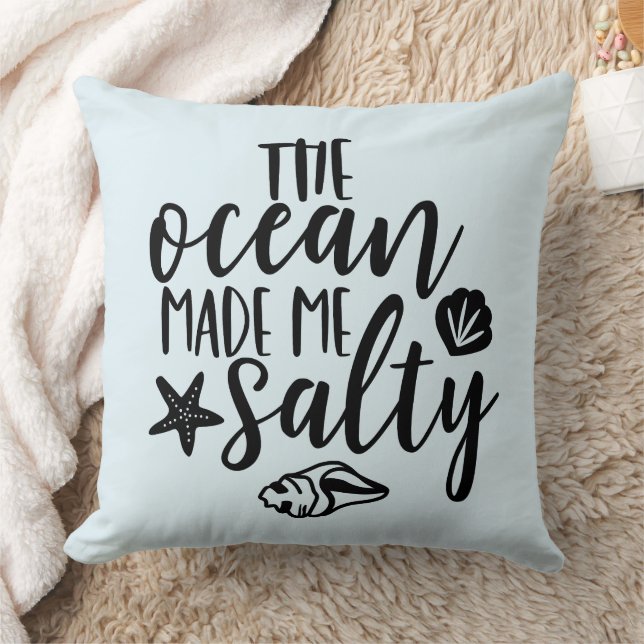 De oceaan maakte me zout kussen (Deken)
