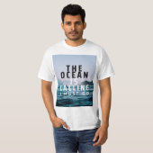 De oceaan noemt Surf T-shirt (Voorkant volledig)
