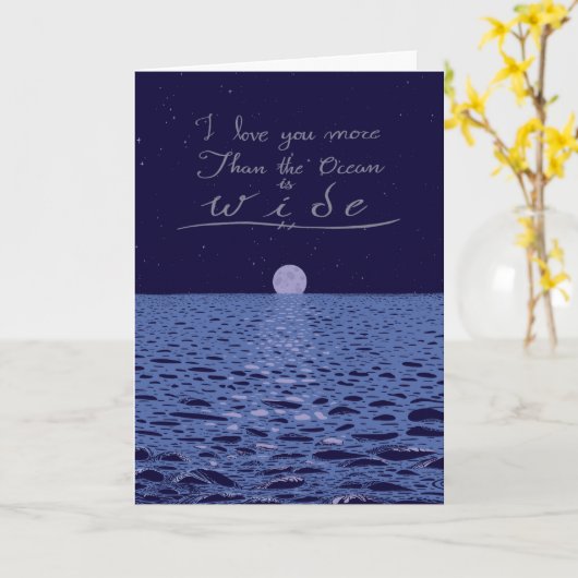 De Oceaan van de Kaart van het Jubileum bij Nacht (Gele Bloem)