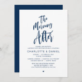 De ochtend erna, Post bruiloft brunch Kaart (Voorkant / Achterkant)