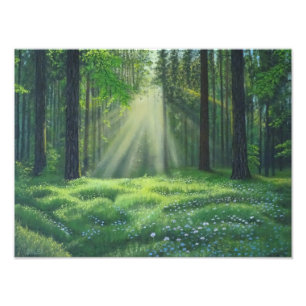 "De ochtend is gebroken" Foto Afdruk