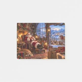 De ochtend na Kerstman en rendieren Post-it® Notes